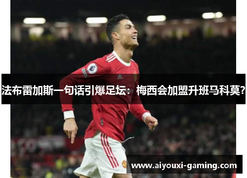 法布雷加斯一句话引爆足坛：梅西会加盟升班马科莫？